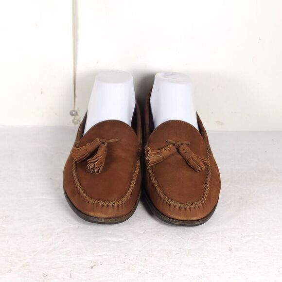 Salvatore Ferragamo Women's US 6,5 EE Leather Tassels Slip-On Loafer Moccasin - Picture 3 of 16